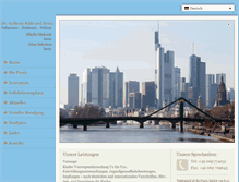 Tablet Screenshot of dr-ruhl.de
